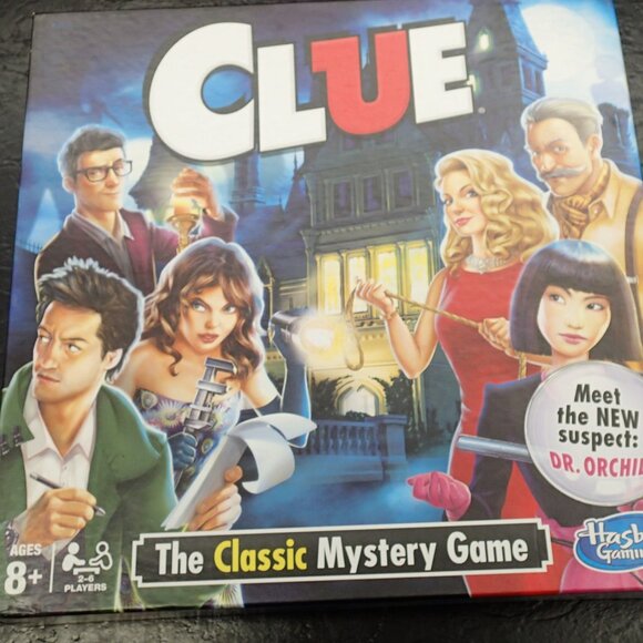 Hasbro The Classic Mystery Game CLUE - Picture 1 of 5